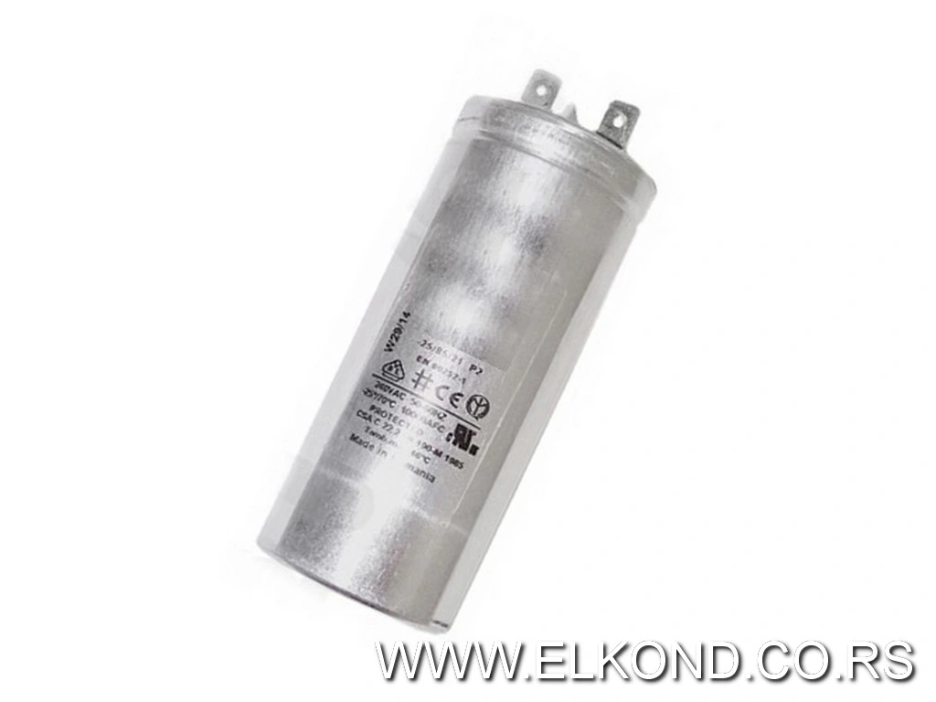 Kondenzator 20 MF metalni
